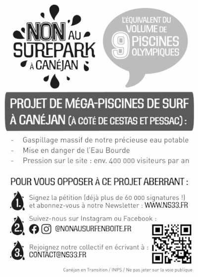 Tract en noir et blanc